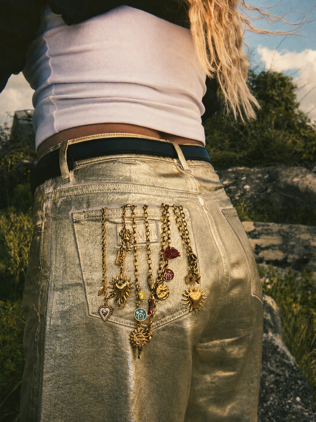 Collier à charms à personnaliser