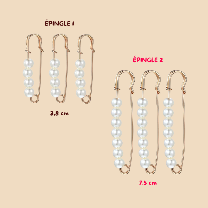 Épingles à nourrice à personnaliser