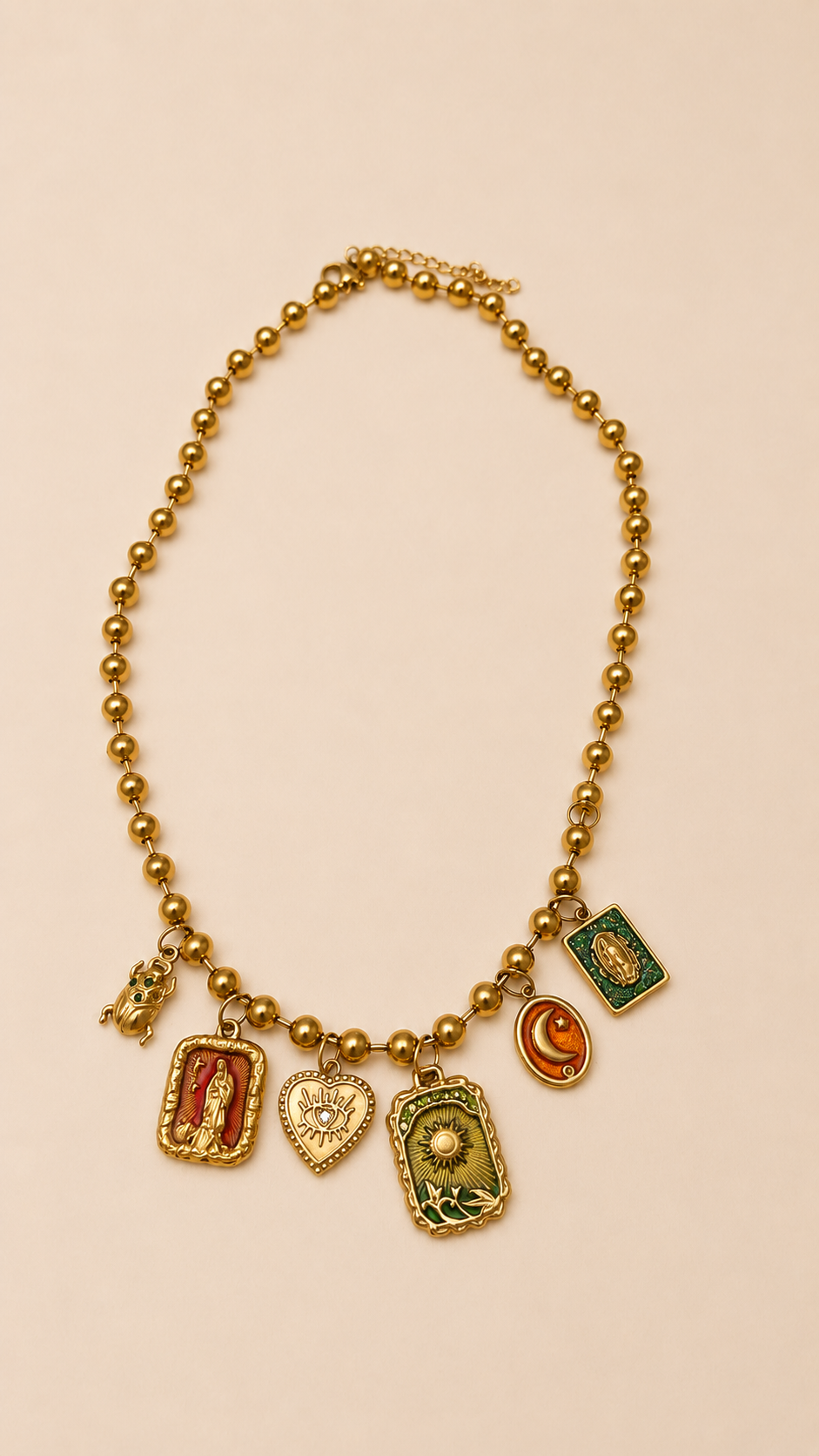 Collier à charms à personnaliser