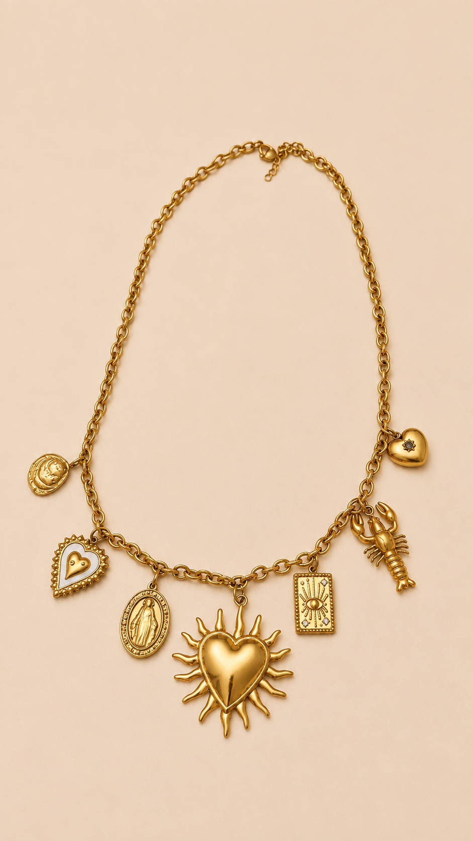 Collier à charms à personnaliser